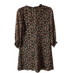 ZARA  FLORAL BABYDOLL BOHEMIAN COTTAGE DRESS Photo 2