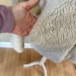 Urban Outfitters BDG Teddy Bear Faux Fur Sherpa Coat Jacket Bomber Size Medium Photo 4