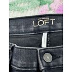 Loft  Modern Skinny Ankle Jeans Women's Size 29/8P Dark Wash Denim Pants Photo 5