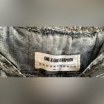 One Teaspoon acid wash paperbag waist wide leg jeans Photo 2