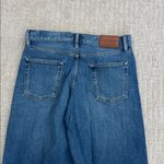 Lucky Brand  High Rise Wide Leg Jeans 15378 medium dark wash loose fit baggy pant Photo 6