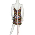 Mac Duggal Sequined Floral Detail Mini Dress 26867 Black Multi Women’s Sz 6 Photo 6