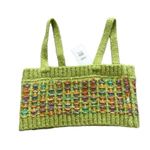 Cider  Size Small Green Crochet Crop Top New With Tags Photo 7