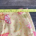 Christopher & Banks Vintage Yellow Citrus Fruit Print A-Line Skirt Size 12 Y2K Photo 4