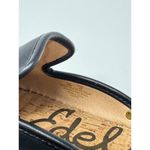 Sam Edelman  Kerry Womens Mules Black Leather Espadrille Comfort Sandals US 9 M Photo 4