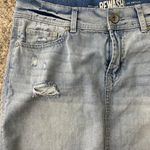 REWASH Distressed Denim Mini Skirt  Size 9 Vintage Reunion Photo 1