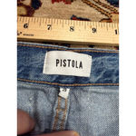 Pistola Distressed Boyfriend Jeans Light Wash Ripped Knees Relaxed Fit Size 29 Photo 4