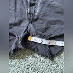 Levi's Levi’s 501 Black Cut Off Jean Shorts Button Fly Denim High Rise Womens Size 28 Photo 3