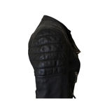 Burberry Brit Biker Jacket in Black Lambskin Leather Size 4 Photo 8