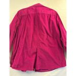 Lands' End Womens Corduroy Shirt 2X 20W-22W Fuchsia Photo 3