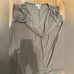 Dress Barn Brown Cowl Neck Tank Top Photo 1