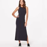 Lululemon Get Going Dress Black Racerback Sleeveless Womens Photo 9