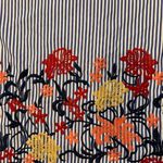 MSK embroidered tank style dress. Size: M. Blue Size M Photo 2