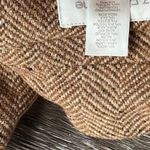 Liz Claiborne Vintage Women’s 14 Tan Charcoal Wool Bl Chunky Tweed Blazer Jacket Photo 12