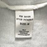 Fantastic Fawn Sequin Shoulder Star White Cotton Short Sleeve Tee Photo 6