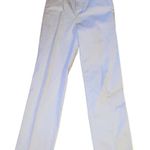Bloomingdale’s cotton/ spandex pale blue straight leg pants. Size 4P. Photo 1