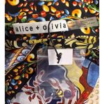 Alice + Olivia Willa Placket Top Size Small Photo 9