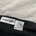Energie Y2K Black crop babydoll cami top seaming detail Size large Photo 2