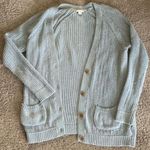 Gap Gray  Chunky Knit Cardigan Sweater Photo 0