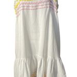 Lisa Marie Fernandez x Target Women's Dress Boho‎ Spanish Ric Rac Trim Large White Photo 0