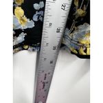 J Jill Shirt Womens Long Sleeve Floral Layered Tunic Top Black Size Small Photo 7