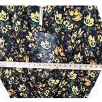 Free People Bodysuit Womens S Black Yellow Floral Intimately Elsa Wrap Plunging Photo 15