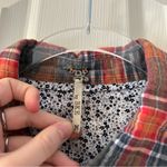 Gimmicks by BKE BKE Lace Plaid Button Up Shirt Photo 1