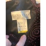 Gunne Sax  size 11 small black purple glitter dark goth academia vamp whimsi Photo 2
