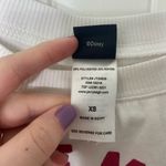 Disney Minnie Mouse women’s white red decal matching top and bottoms sweatsuit Photo 2