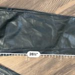 EXPRESS  faux leather ankle super high rise paper bag pants Photo 5