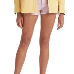 Levi's Levi’s 501 Shorts High Rise‎ Cutoffs Denim 100% Cotton Washed Lilac Size 32 Photo 0