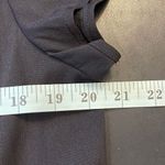 Dress Barn Women's Belted Top Blouse Button Down Collared Work Black Size Large Photo 7