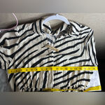 H&M  Zebra Print Midi Dress Size M Photo 9