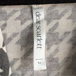 Scarlett Black and White Oversized Boxy Hoodie Photo 3