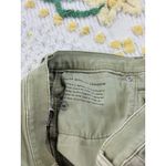 Banana Republic High Rise Skinny Jeans Olive Green Size 28 Premium Denim Photo 3