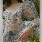 Urban Outfitters  Lost in Thought Sheer Blouse Photo 0