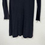 Michael Stars Black Long Sleeve Mini Dress Womens M Athletic Gorpcore Casual Photo 3