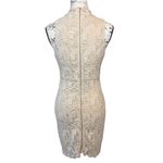Ark & Co. Ecru Lace Dress With Nude Lining Women’s Size Small Photo 7