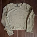 SheIn Dark Green Waffle Knit Long Sleeve Photo 0