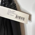 Jay Godfrey NWT  Sacramento One Shoulder Beaded Gown Women's Black Size 2 Photo 4