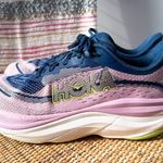 Hoka One One Skyflow Midnight Pink Twilight Road Running Sneakers Women’s 11 Blue Photo 3
