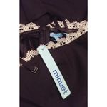 Minuet Black Convertible Party Dress Silver Trim Paper Bag Waist by ModCloth Photo 6