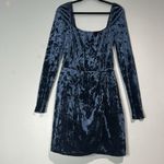 Miami   Leticia Waisted Velvet Mini Dress Photo 2