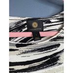 JM Collection Top Women's Size Large Art to Wear Brush Strokes Abstract Textured Photo 3