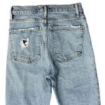 AGOLDE  Nico High Rise Blue Light Wash Chew Hem Distressed Skinny Jeans size 23 Photo 10