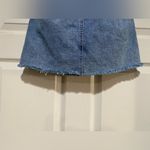 We The Free  East of Eden Paper Bag High Waist Jean Mini Skirt Size 24 Photo 5