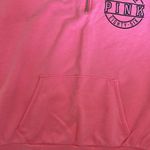 PINK - Victoria's Secret PINK Victoria’s Secret Neon Pink Half-Zip Photo 4