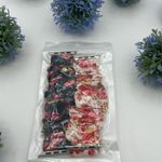 2 Floral Apple Watch Band Small 42/44mm Red/Black Red Photo 5