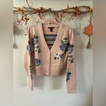 Forever 21  Pink and purple Floral Cardigan Photo 1
