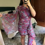 Luxxel One Shoulder Drape Dress Photo 0